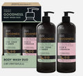 Baylis & Harding Goodness Body Wash Oud Cedar Amber + Rose Geranium Pack 2 x 1L