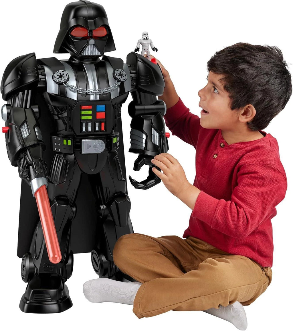 Fisher-Price Imaginext Star Wars Darth Vader Bot Playset with Light & Sound