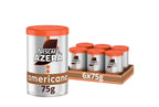 Americano Instant Coffee 75g Barista Style Instant Coffee Ground Beans Pack of 6