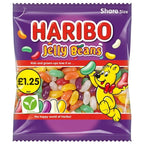 Haribo Share Bags 140g Fruity Fizzy Gummy Jelly Sweets Assorted Flavours 12 Pack