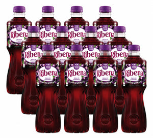 Ribena Blackcurrant Juice Drink 500ml - Pack of 12 Real Fruit Rich In VitaminC