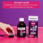Sambucol kids 230 ml immune support black elderberry + vitamin C liquid