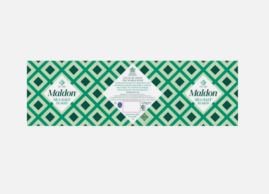 Maldon Sea Salt Flakes Soft & Crunchy Food Cooking Catering White Spice Tub 570g