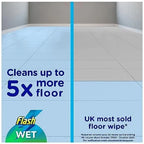 FLASH Speed-Mop Starter Kit 4 Dry Sweeping Pads, 4 Wet Mopping Cloths Refill