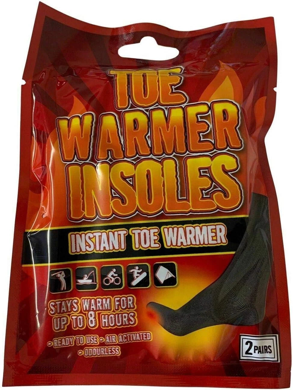 48 Toe Warmer Insoles Instant Toe Warmer Ready to use