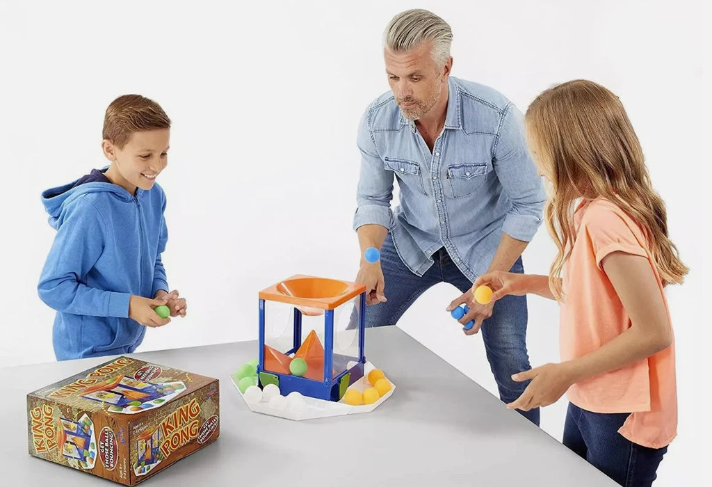 King Pong Game - Family Fun Action Ball Game Bouncing Balls Fun Whole Family
