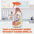 Mr Muscle Kitchen Cleaner, Platinum Antibacterial Spray, Citrus, 750ml Pack of 6