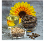 Bodrum Dakota Roasted Unsalted (No Salt) Sunflower Seeds, No Salt 300g Pack of 6