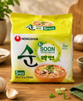 NonShim Soon Veggie Ramyun Noodle, Vegan, 112g x 5 Pack