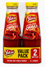 Yakin All Flavours Sauces Variety Selection 250ml Pack of 2 Bottle Each