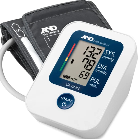 A&D Medical Blood Pressure Monitor with Large Cuff UA-651SL