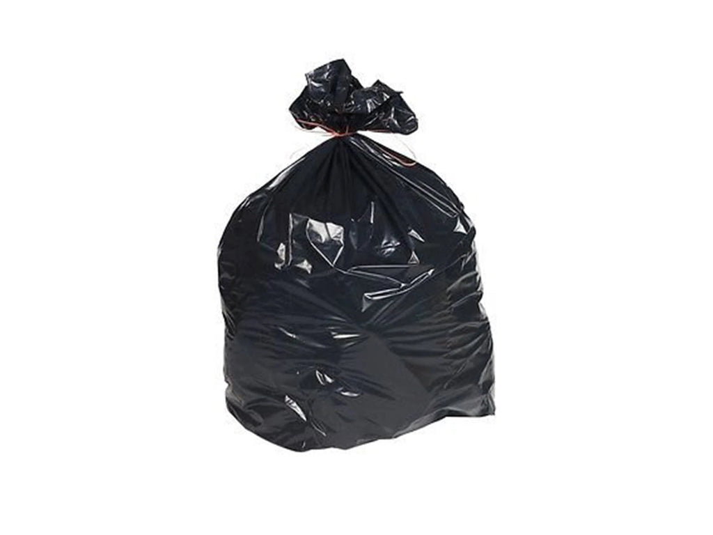 Banquet 90 Large Recycled Tie Top Refuse Sacks Waste Wheelie Bin Liner Bags