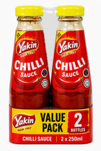 Yakin All Flavours Sauces Variety Selection 250ml Pack of 2 Bottle Each