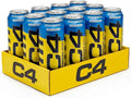 C4 Performance Energy Frozen Bombsicle Zero Sugar Explosive 500ml Pack of 12