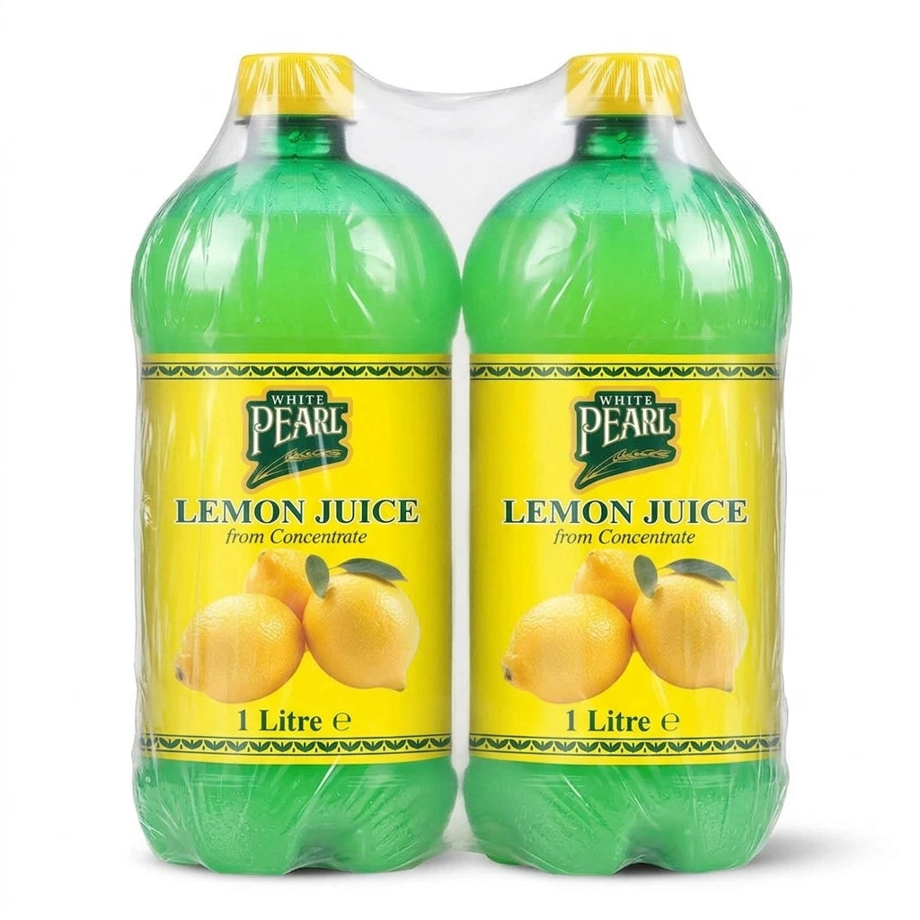 Lemon Juice from Concentrate, 2 x 1L , No Added Water