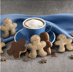 Wicklein Choco Buddies Milk Chocolate Dipped Soft Gingerbread Cookies 600g