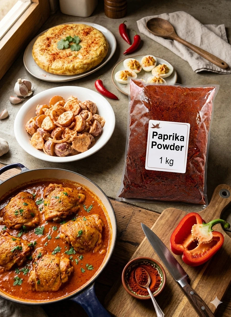Paprika Powder 1kg Quality Ingredients Great for Cooking All Purpose Seasoning