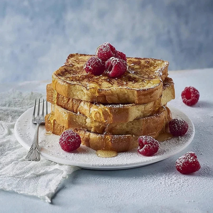 St Pierre Brioche Loaf Pri-sliced Soft Tasty Light Sweet Toast Bread Pack 2x500g