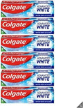 Colgate Advanced White Whitening Toothpaste Whiter Teeth - Pack of 6 x 125ml