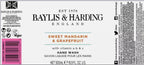 Baylis &Harding-Sweet Mandarin &Grapefruit Hand Wash Pump Soap Gel Pack 4x500ml