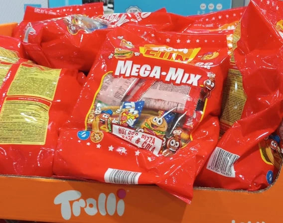 Mega Mix 90 Assorted Sweets 722g Large Sharing Bag Ideal for Sharing