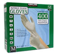 Kirkland Signature Medium Nitrile Exam Medical Food Gloves Latex , 2 x 200 Pack