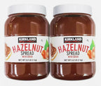 Kirkland Signature Hazelnut Chocolate Smooth Spread with Cocoa Pack 2 Jars x 1kg
