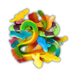 Animal Mix Gummy Sweets, Assorted Colourful Shapes, Bulk Bag, 1kg