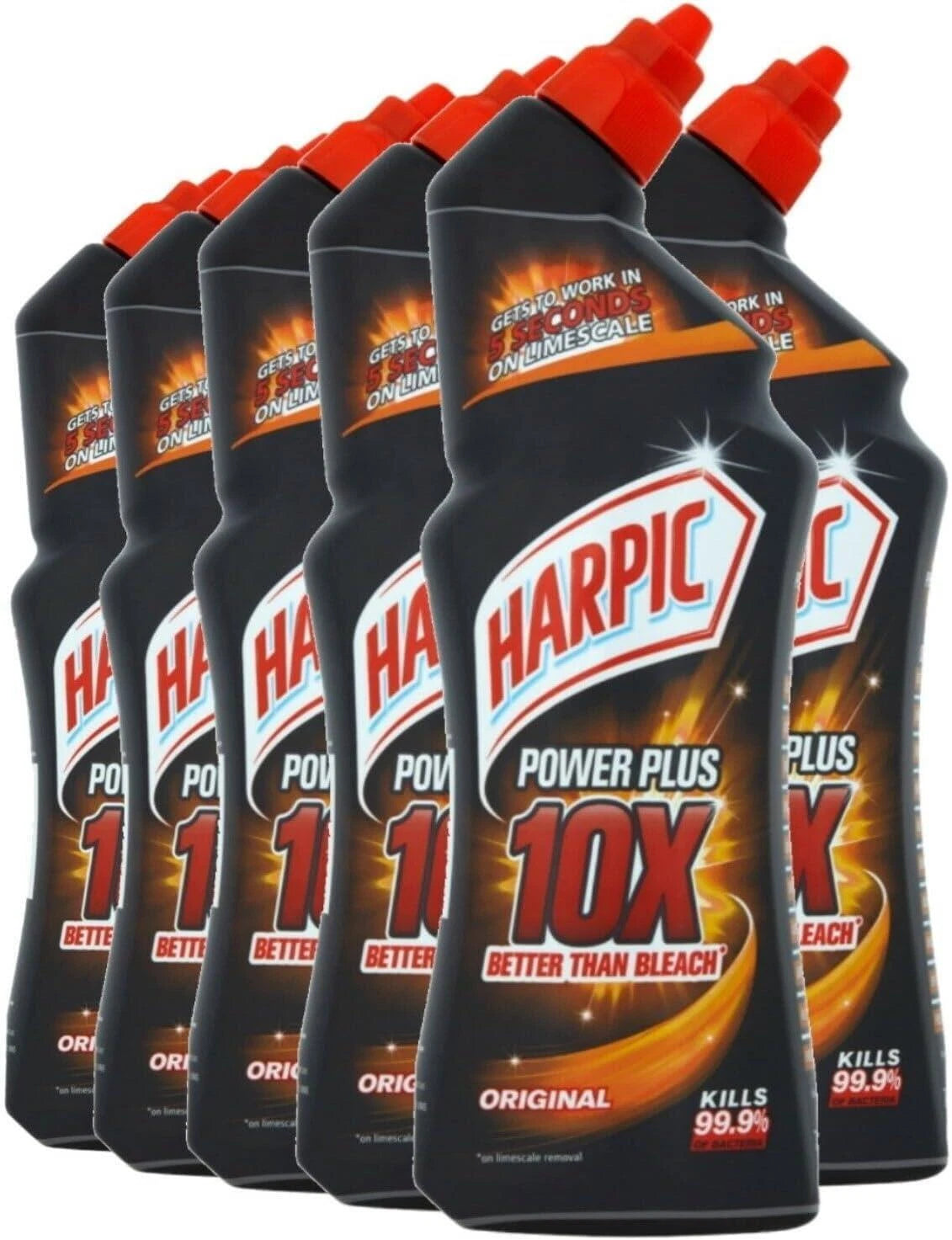 Harpic Power Plus Max 10 Actions Original 6x750ml