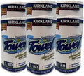 Kirkland Kitchen Towel Thick Absorbent 80 Large Sheets 6 Rolls