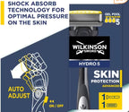 Wilkinson Sword Hydro 5 Skin Protection Advanced, 9 Blades + Handle