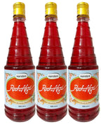 Hamdard Rooh Afza Rose Syrup 800ml Halal Certified Summer Drink Pack of 3