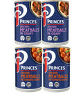 Princes Chicken Meatballs 370g Bundle Pack 2 Cans in Each Flavours