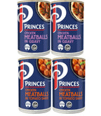 Princes Chicken Meatballs 370g Bundle Pack 2 Cans in Each Flavours