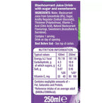 Ribena Blackcurrant Juice Drink Cartons - 24 x 250ml Real Fruit Juice No Artifi