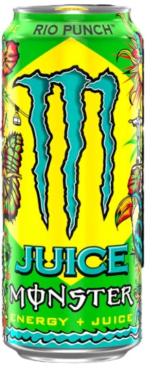 Monster Juiced Rio Punch Energy Drink 500ml Pack of 12