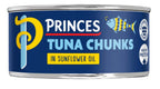 Princes Tuna Chunks In Sunflower Oil 145g - Case of 12