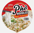 Oh! Ricey Pho Noodles Beef Flavour Vegetarian Quick Easy Meal Bowl Pack 12 x 71g