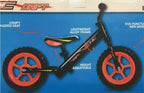 Sonic Drift Lightweight 11" Wheels Balance Bike - Black + Red