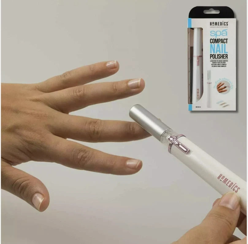 HoMedics Spa Nail Buffer and Polisher All-in-one Nail Care Manicure Tool Kit