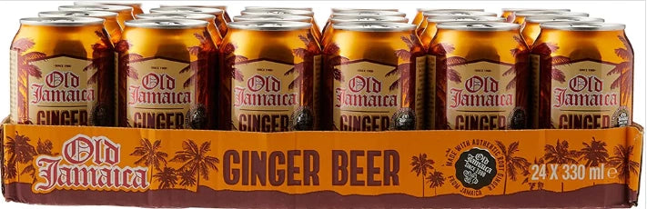 Old Jamaica Ginger Beer Soft Drinks 330 ml Pack of 24