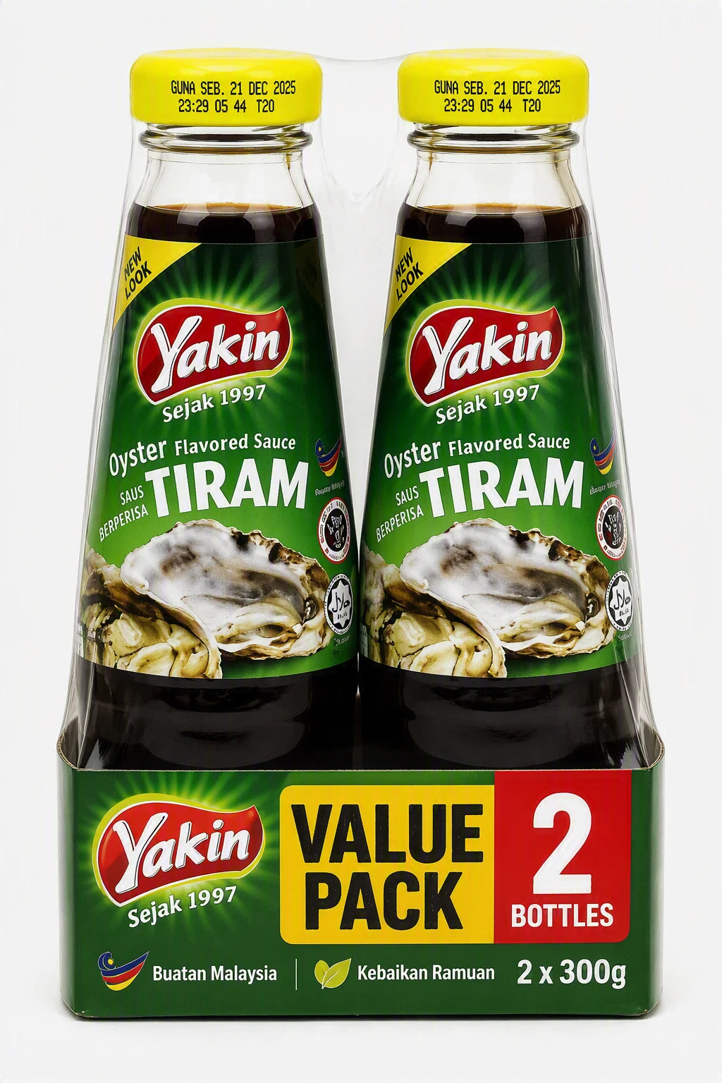 Yakin All Flavours Sauces Variety Selection 250ml Pack of 2 Bottle Each