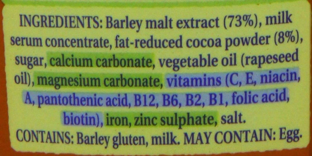 Ovaltine Nutritiously Delicious Original 800g