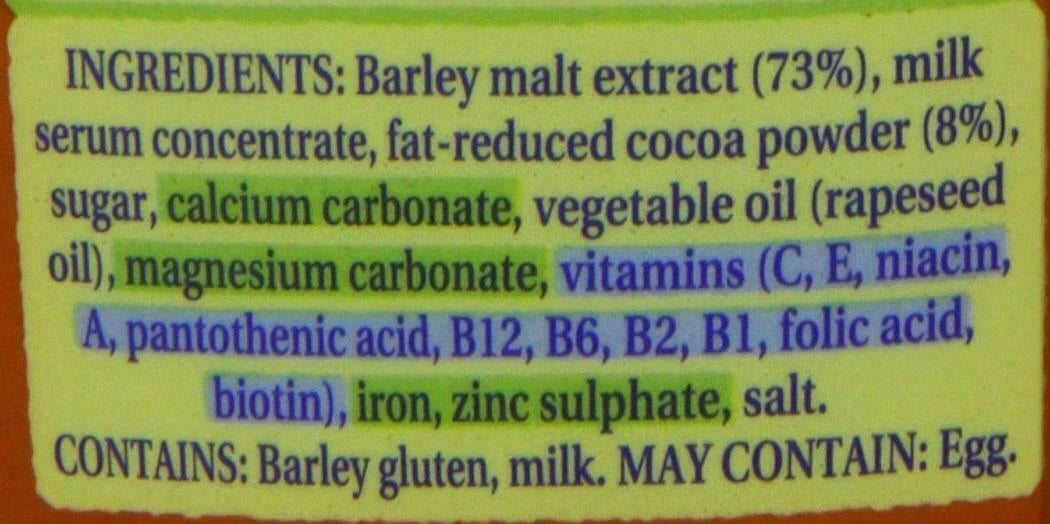 Ovaltine Nutritiously Delicious Original 800g
