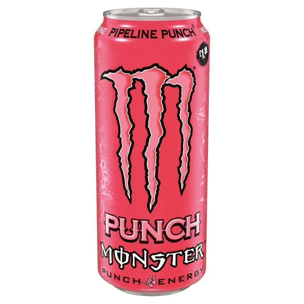 Monster Pipeline Punch Energy Drinks 500ml Pack of 12