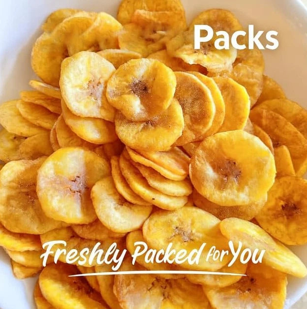 Grace Green Plantain Chips Salted 85g x 9 Gluten Free, High in Fibre, Vegan