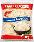 Prawn Crackers Uncooked – Raw Prawn Chips 1kg Crispy Chinese Snack