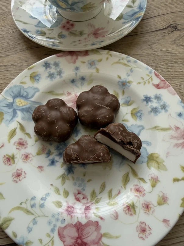 Truffettes de France French Mallows Strawberry and Milk Chocolate, 454g