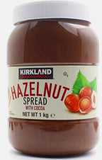 Kirkland Signature Hazelnut Chocolate Smooth Spread with Cocoa Pack 2 Jars x 1kg