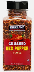 Kirkland Signature Crushed Red Pepper Spice Seasoning Rich Food Flavour Jar 283g
